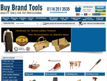 Tablet Screenshot of buybrandtools.com